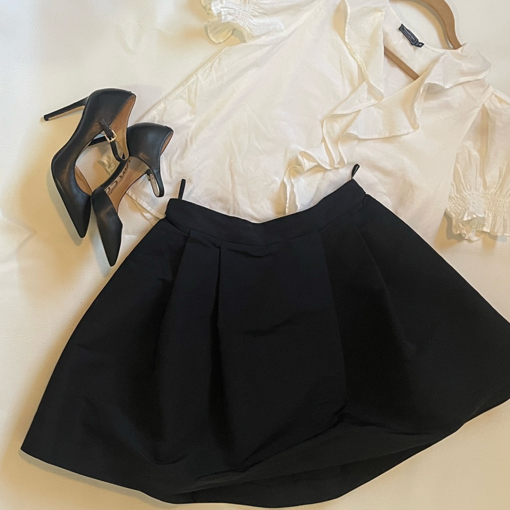 RED Valentino Black Mini Skirt size 44